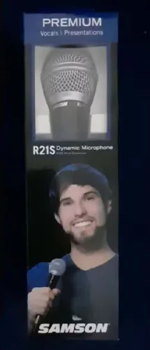 Microfone  Samson Premium R21S.