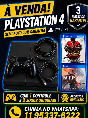 Vende-se Ps4 Slim