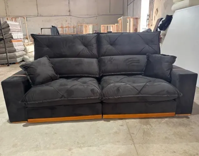 Sofá Retrátil e Reclinável Astória 250 cm