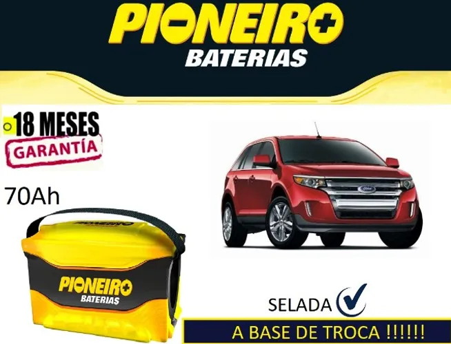 Bateria Pioneiro Ford EDGE 70Ah 12v