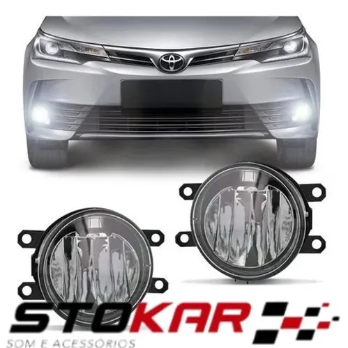 Kit Farol Milha LED Corolla 2014 a 2019