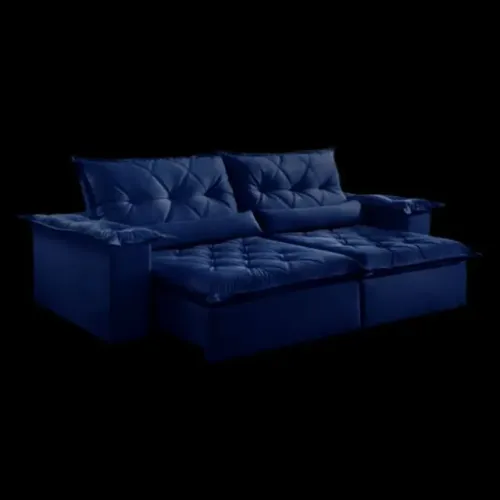 Sofá retrátil reclinável com molas Bonnel + percinta italianas!! Tt8661