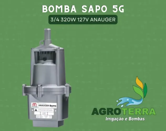 Bomba Sapo Anauger 5g poço 320W
