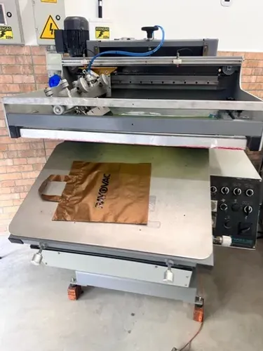 Máquina de pintar SACOLAS, CAIXAS ETCS 