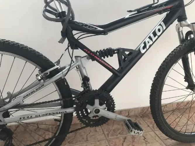 Caloi SK 21v Full Suspension com Aro 26 e 21 Marchas