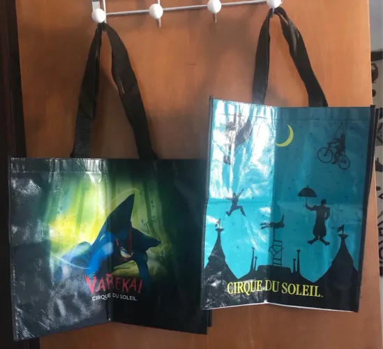 Bolsas do Cirque du Soleil