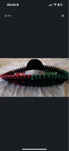 Sombrero Mexicano - Chapéu Tradicional