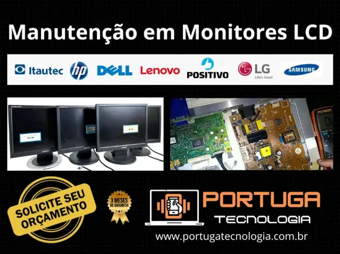 Conserto de Monitores LCD na zona sul SP