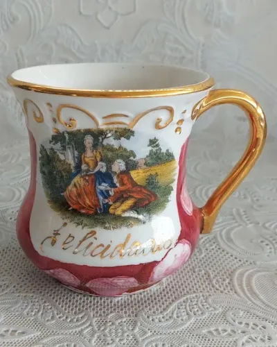 Fabulosa E Rara Caneca Isabelina - São Caetano - Déc 60 
