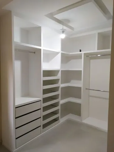 CLOSET closets guarda roupas armários sistema Drywall planejados 