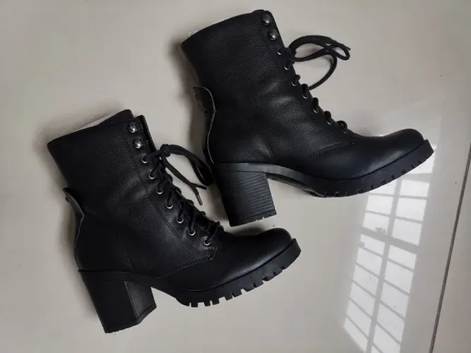 Coturno MORENA ROSA - couro legítimo N36