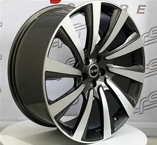 Roda Range Rover Grafite Diamantado 5x120 - 23x10 Offset 40