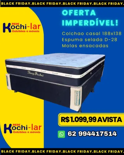 Colchão Casal Sleep Pocket Ortosleep - Black Friday