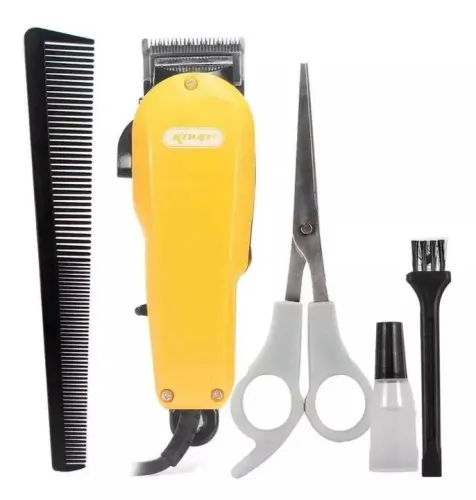 Máquina de Cortar Cabelo Profissional com Kit Completo