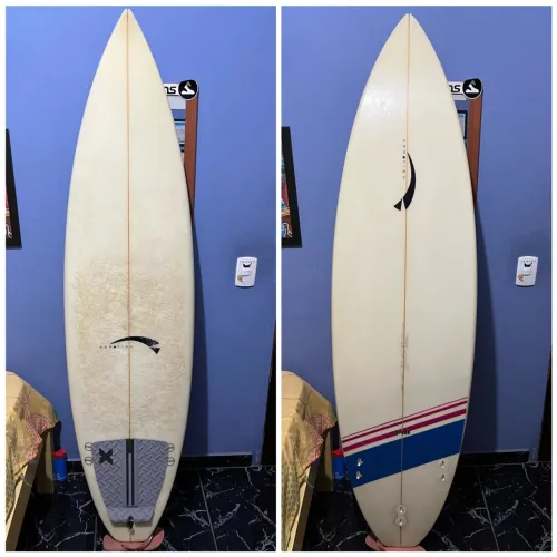 Prancha de Surf Aero fish 6.2 + Suporte de Parede + Kit Surf completo