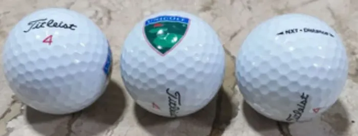 Golf 3 bolinhas Fitleist