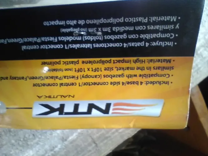 Kit de conexões para gazebo
