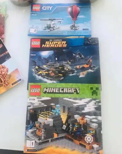 Manual de Lego original novinho