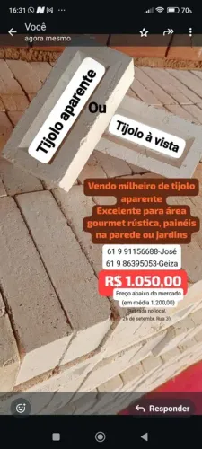 Tijolo Aparente - Milheiro