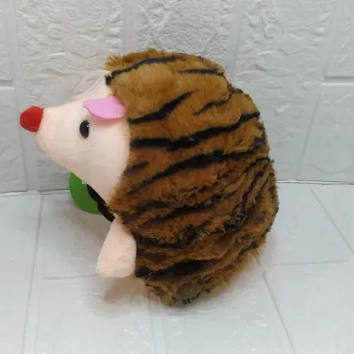 Urso De Pelucia Diversos 16cm  A 22cm 1410-1 Tuka Toy - Porco Espinho