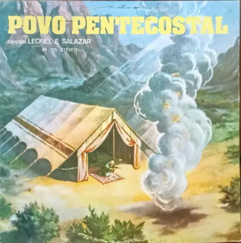 Lp Disco de Vinil Gospel Evangélico Leonel E Salazar Povo Pentecostal - Raro