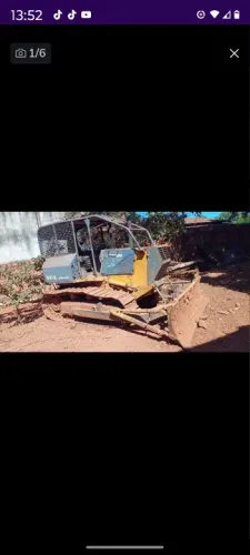 Trator de esteira komatsu d41 A ano 2004