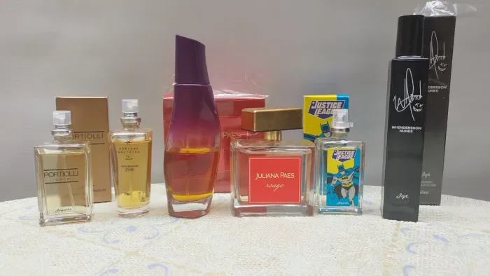 Perfumes diversos Jequiti e Natura