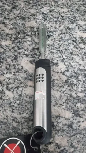 Descascador de frutas inox R$ 11,00 