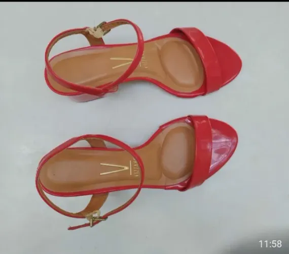 sandália feminina tamanho 37 vizzano