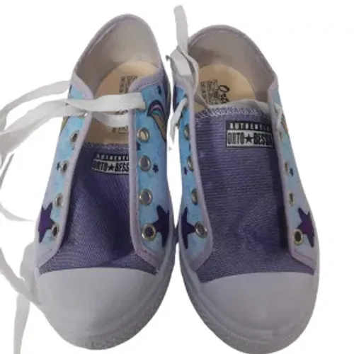 Tênis Infantil Fem|Marca Lukys|Cano Curto Sereia I-60|Nr 29|Cor Lilás