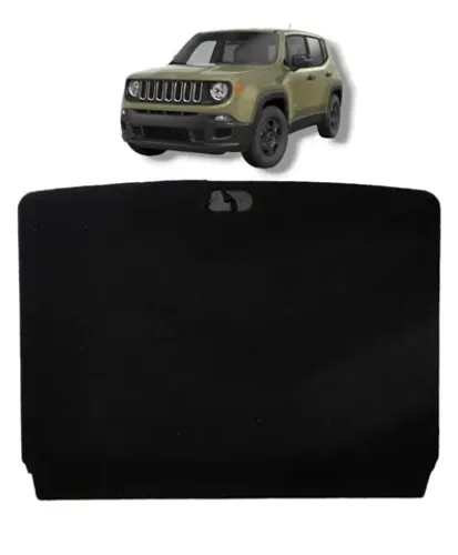 Tampão Estepe Porta Malas Jeep Renegade 2018 Com Detalhe