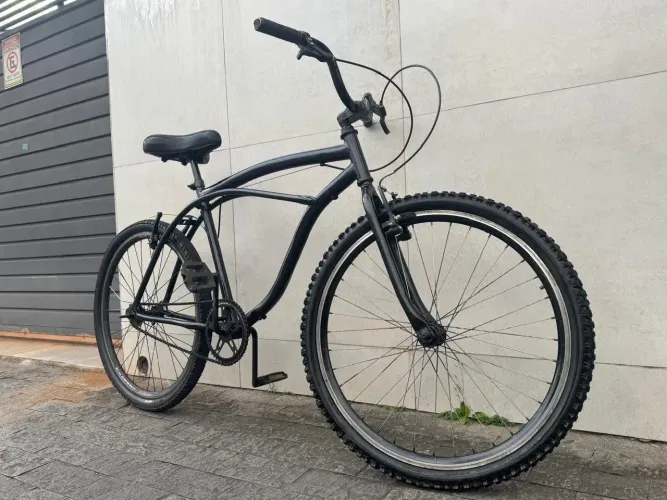 Bicicleta caiçara aro 26 revisada com notinha faço entrega 