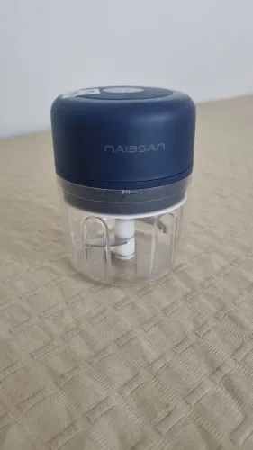 Mini Processador Elétrico Portátil USB - Triturador de Alimentos