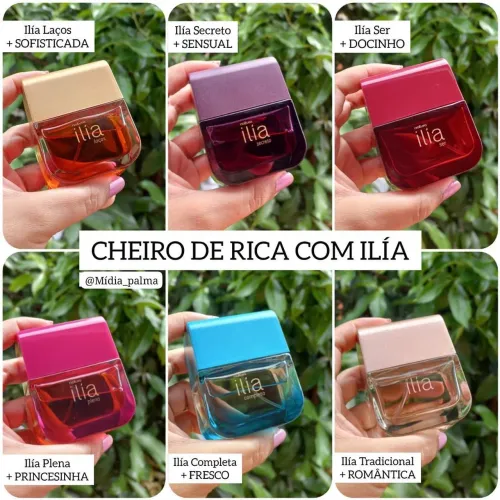 Perfume Ilía disponível a pronta entrega