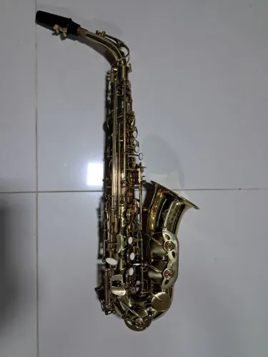 Sax Saxofone Mib Dourado