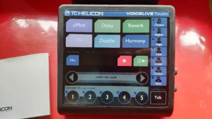VOICELIVE TOUCH - Processador de Efeitos Vocais 