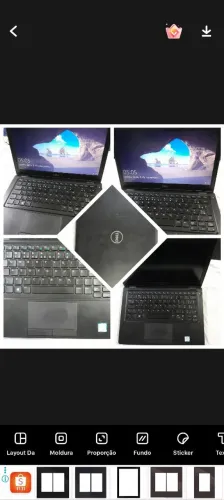 notebook dell latitude 5290, ssd/hd: m2 sata 256gb, série: brhz2t2