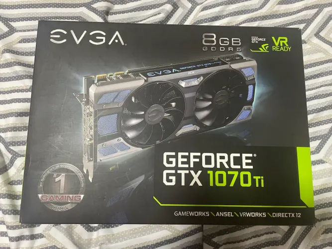 Placa de Vídeo EVGA GEFORCE GTX 1070Ti