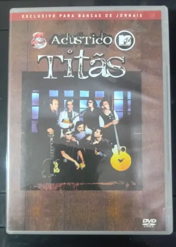 DVD Titãs Acústico MTV - EXCLUSIVO BANCAS DE JORNAIS - RARO