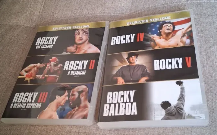 DVD Rocky 1 ao 6- Original - 6 Discos