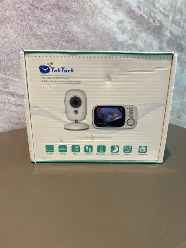 Babá Eletrônica, TakTark Câmera para Bebês com Tela de 3.2", Visão Noturna Infravermelha
