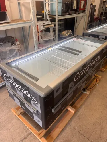 Ilha /freezer para congelados ou resfriado 2,00m Fricon-supermercado/padaria