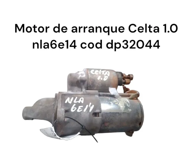 Motor de Arranque Celta 1.0 - nla6e14 cod dp32044