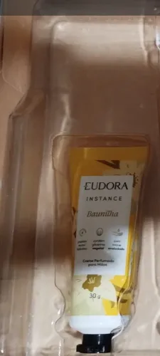 Creme Perfumado para Mãos Eudora Baunilha 30g
