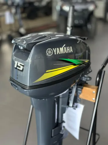 Motor de Popa 15HP | NOVO 2025 | Concessionária Yamaha Brasília