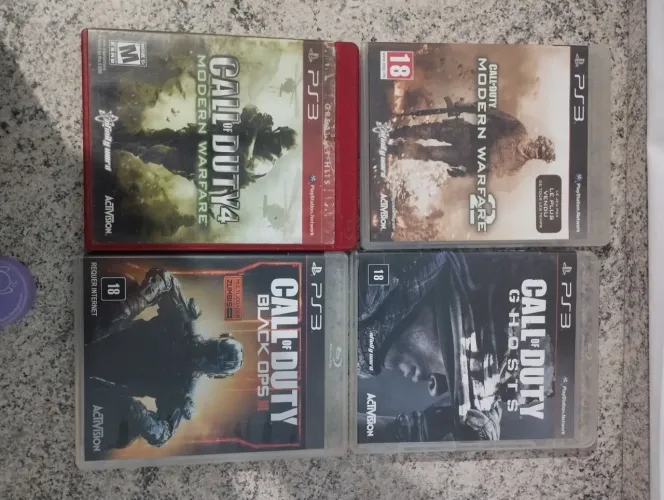 Coleção call of dutty 