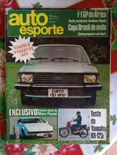 Revista Auto Esporte - Edição 173 Corcel II