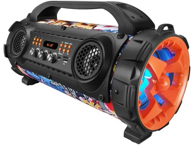Caixa de som gigante mondial radio bluetooth