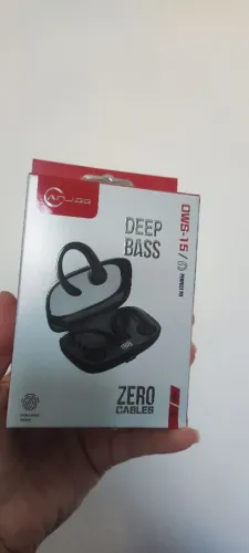 Fone de ouvido bluetooth tws preto 