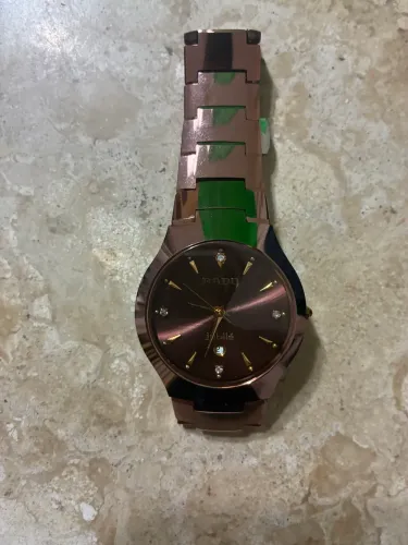 Relógio Swiss Rado Jubilé Rosé Gold Feminino Original